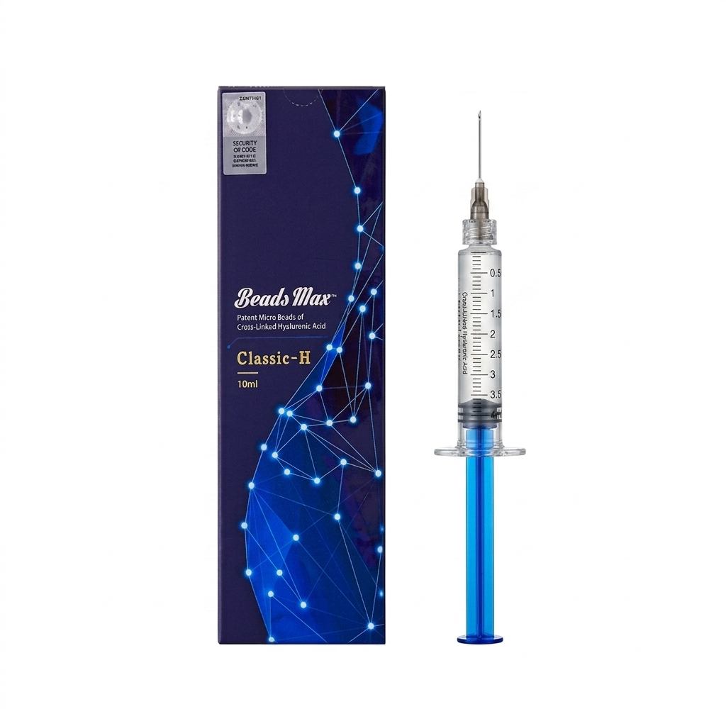 Beads Max Cross-Linked Hyaluronic Acid Body Filler Non-Lidocaine (Classic-H / Classic-S) – 1 x 10 mL