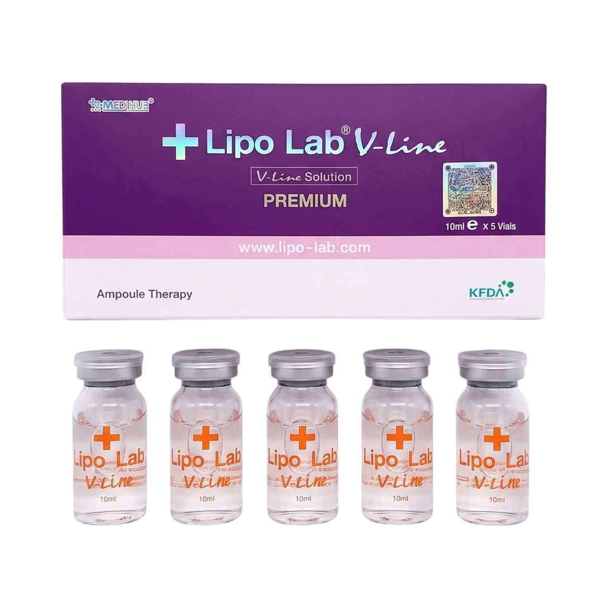Lipo Lab Aesthetic Contour Formula V-Line 5 x 10 mL