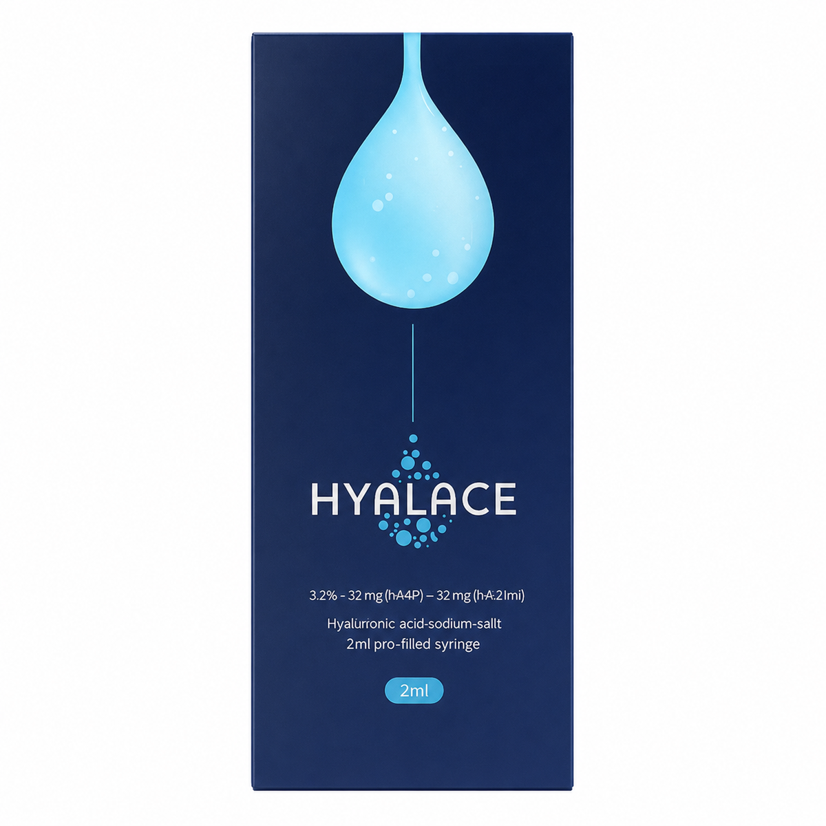 Hyalace High & Low Molecular Hyaluronic Acid Skin Booster (32 mg + 32 mg) – 1 x 2.0 mL