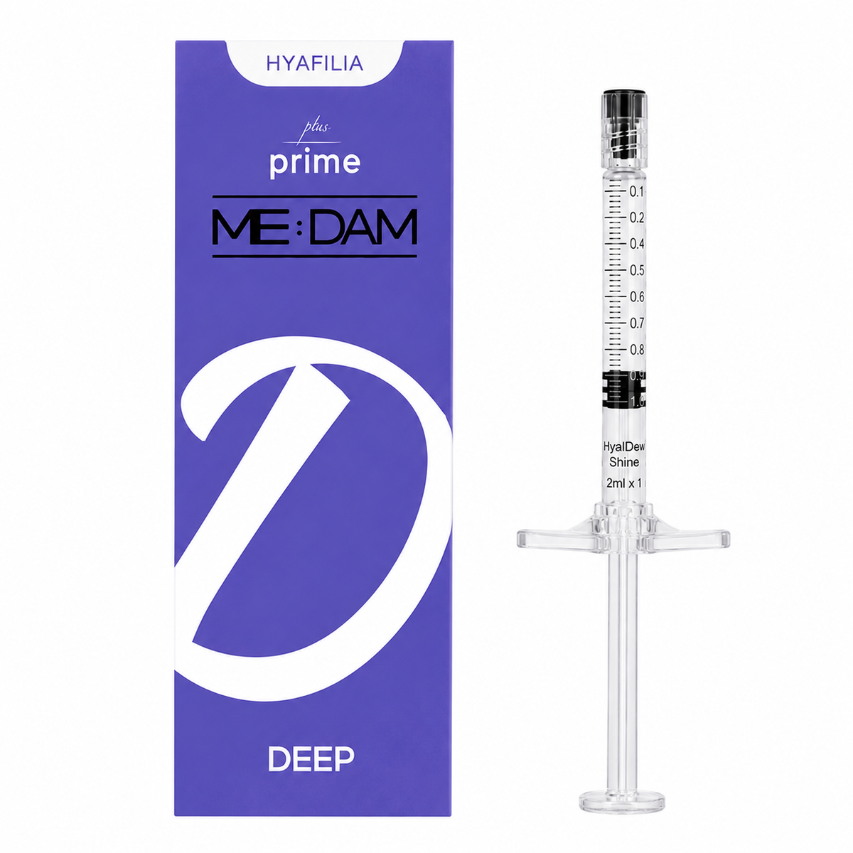Medam Cross-Linked Hyaluronic Acid Dermal Filler Lidocaine (Prime / Deep / Light) – 1 x 1.0 mL