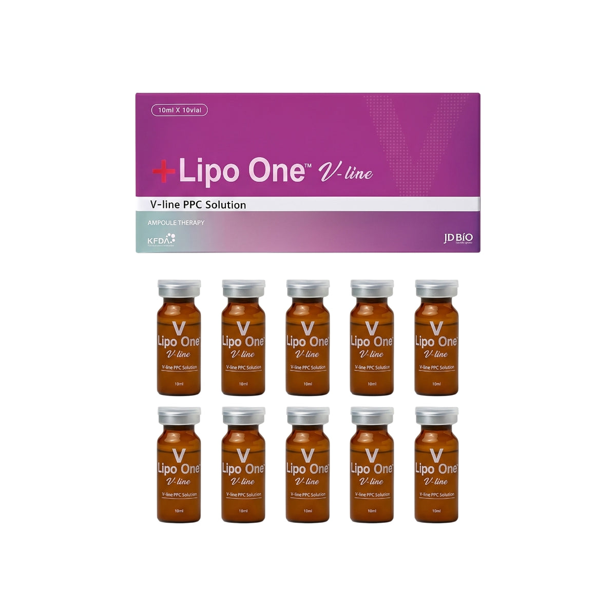 Lipo One Aesthetic Contour Formula V-Line – 10 x 10 mL