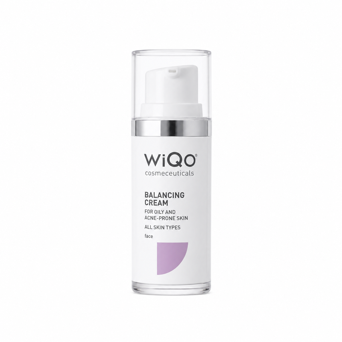 WiQo Balancing Cream for Oily and Blemish-Prone Skin – 30 mL