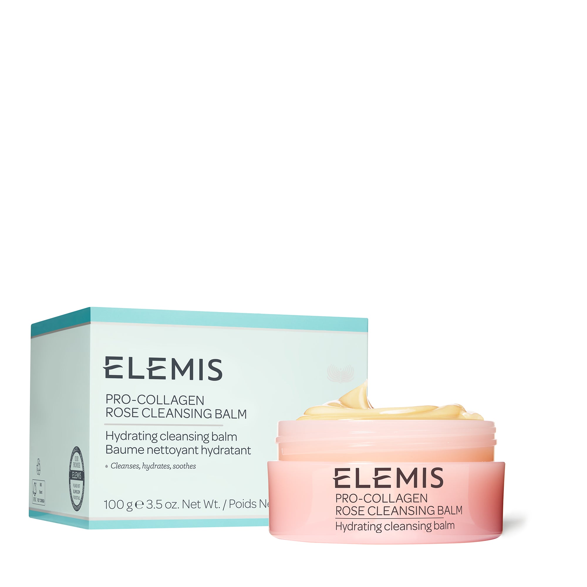 Elemis Pro-Collagen Rose Cleansing Balm — 1 x 100 g