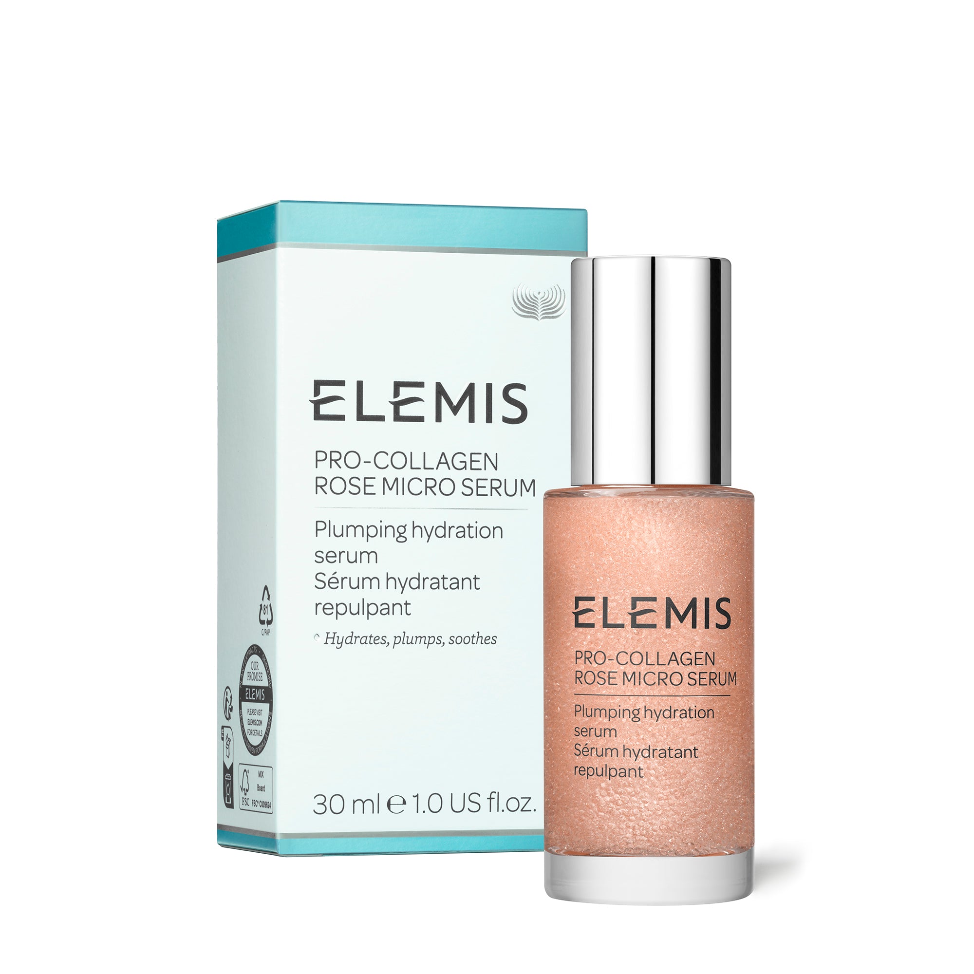 Elemis Pro-Collagen Rose Micro Serum — 1 x 30 mL