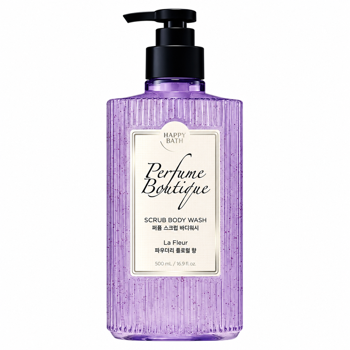 HAPPYBATH Perfume Boutique Scrub Body Wash La Fleur — 150 mL
