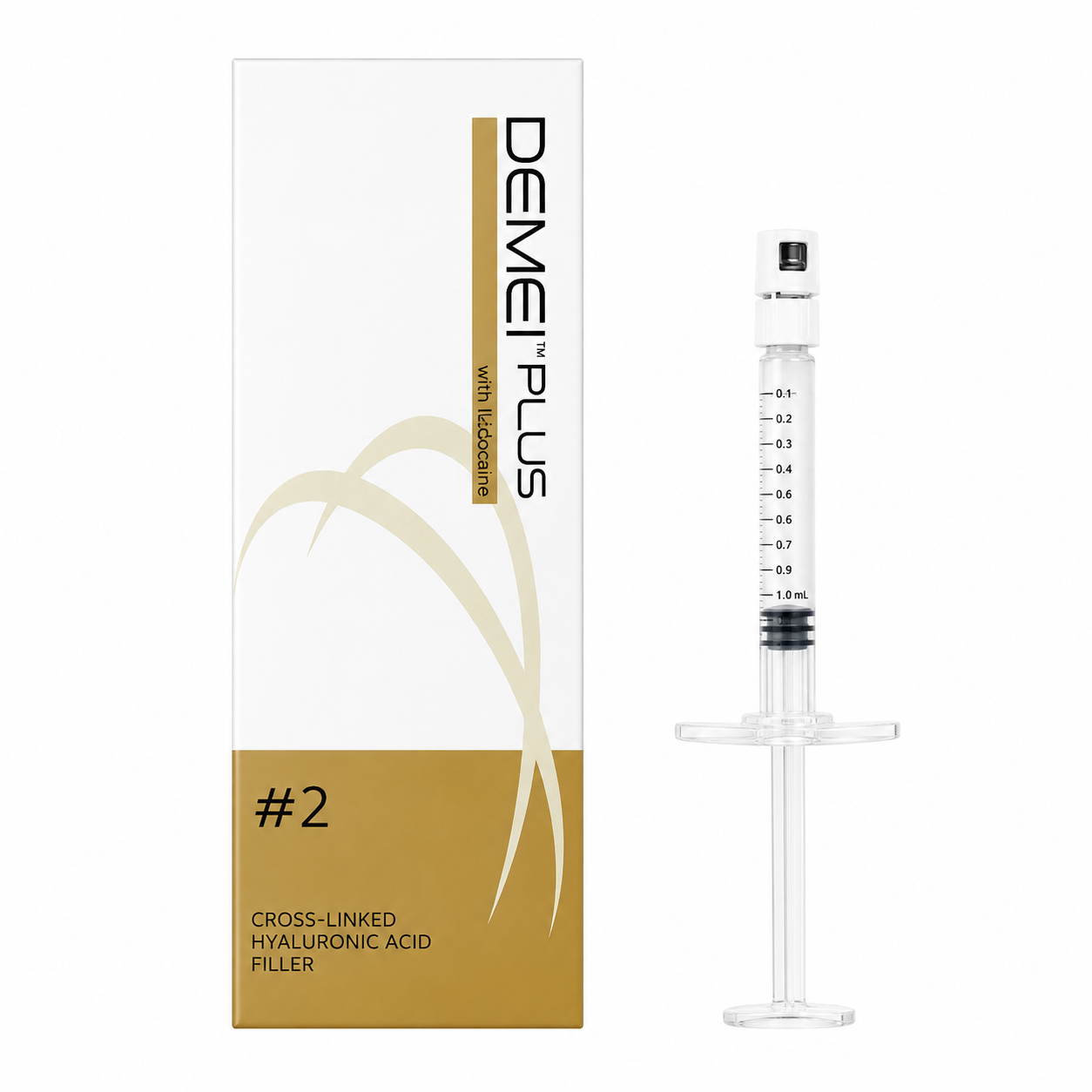 Філер на основі зшитої гіалуронової кислоти Demei Plus (№1 / №2 / №3)