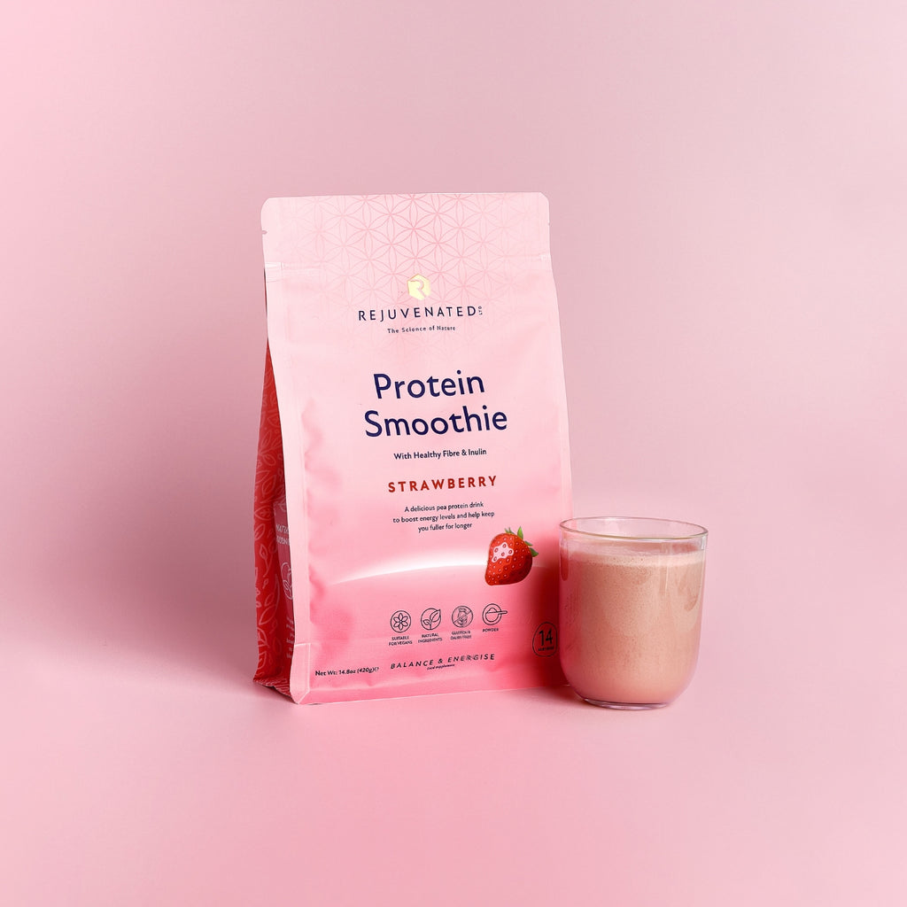 Rejuvenated Protein Smoothie Strawberry — 420 g (14 Servings)