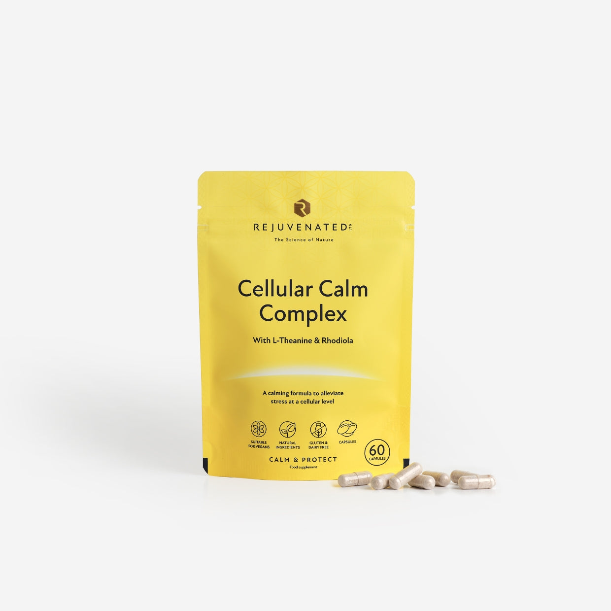 Rejuvenated Cellular Calm Complex — 60 Capsules (500 g)