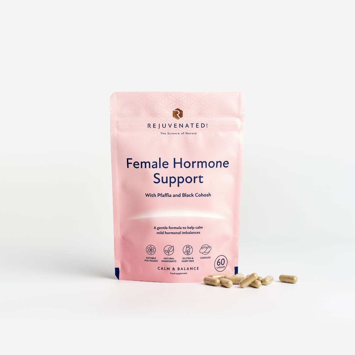 Rejuvenated Female Hormone Support — 60 Capsules