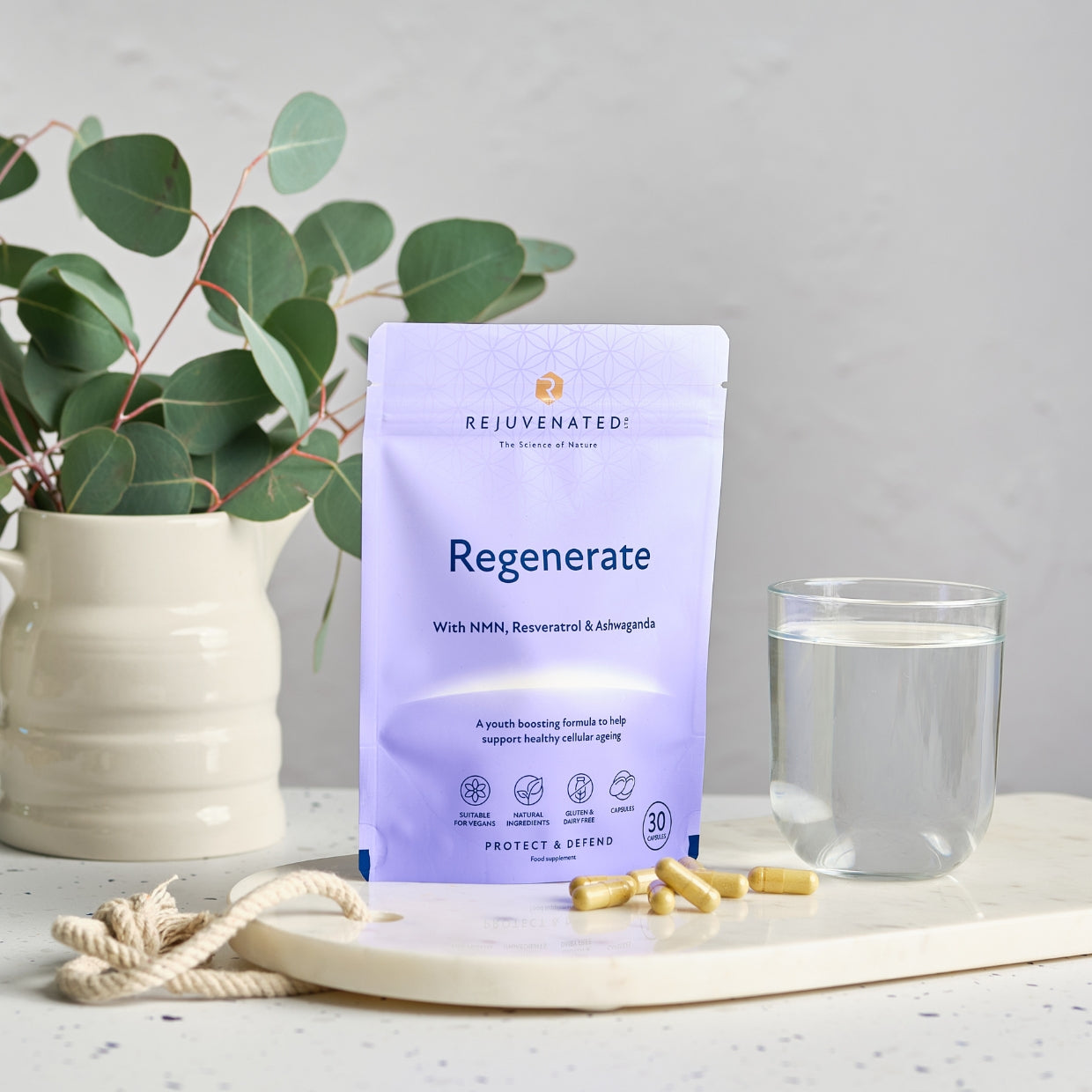 Rejuvenated Regenerate DNA Cell Protection & Repair — 30 Capsules