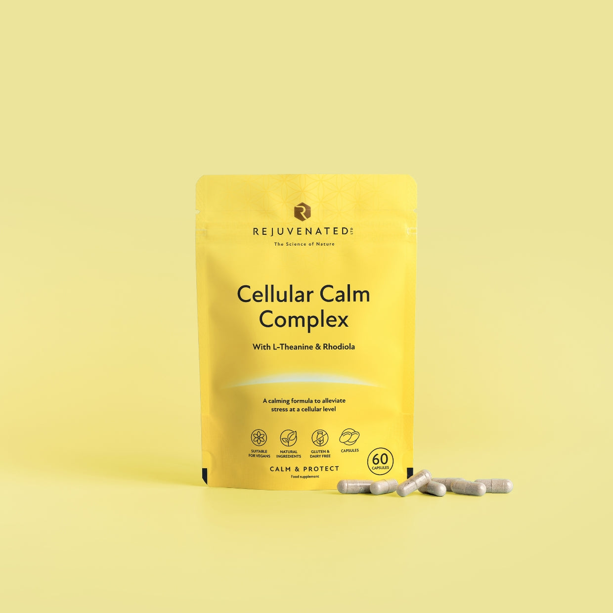 Rejuvenated Cellular Calm Complex — 60 Capsules (500 g)