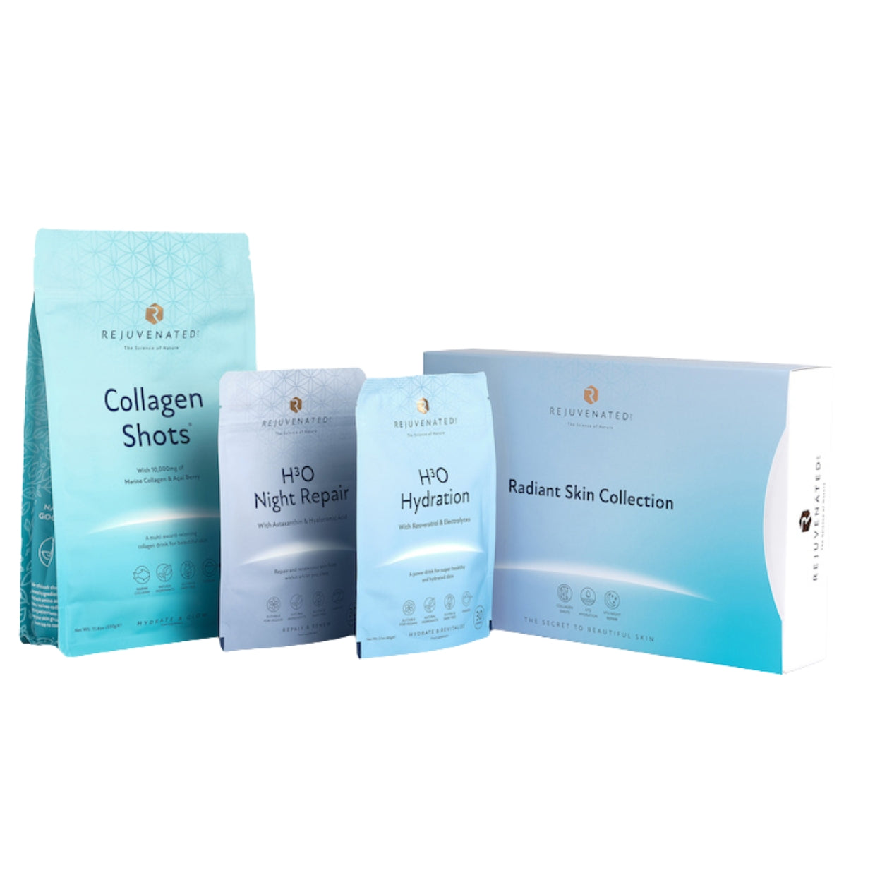 Rejuvenated Radiant Skin Collection — Collagen Skincare Set