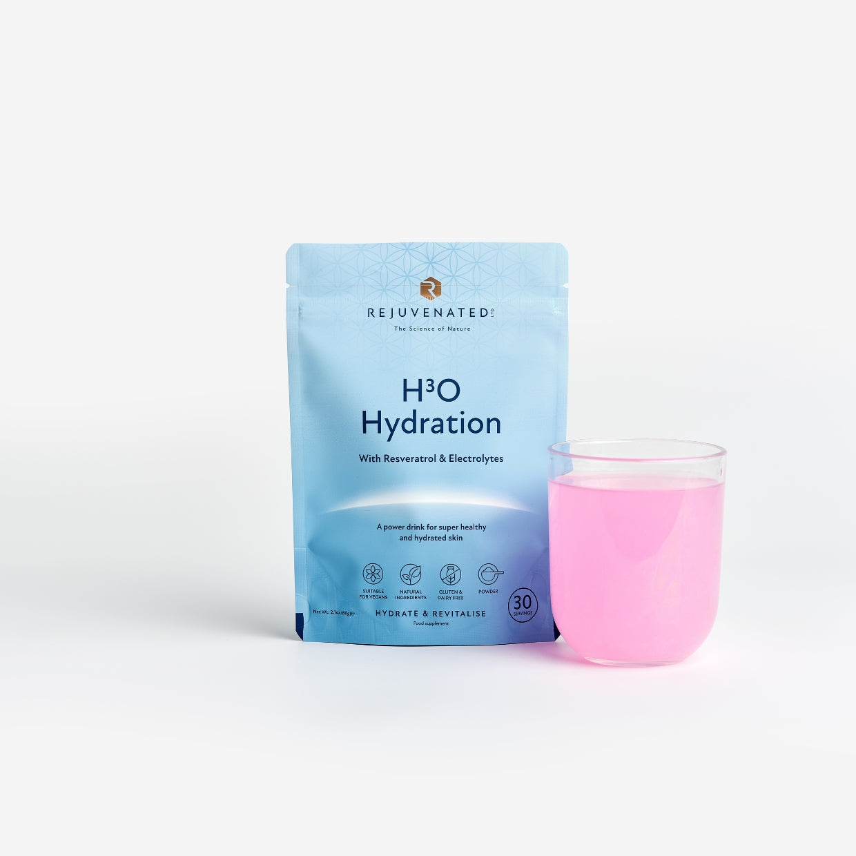 Rejuvenated H3O Hydration Pouch 1 х 60 g (30 Servings)