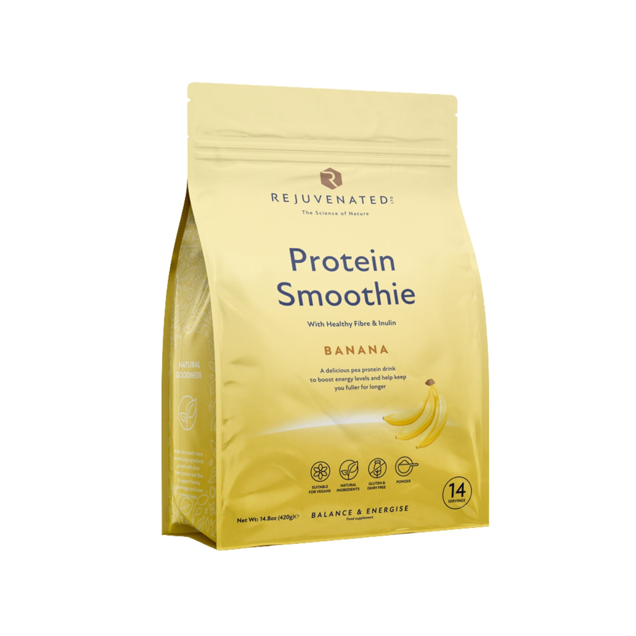 Rejuvenated Protein Smoothie Banana — 420 g (14 Servings)