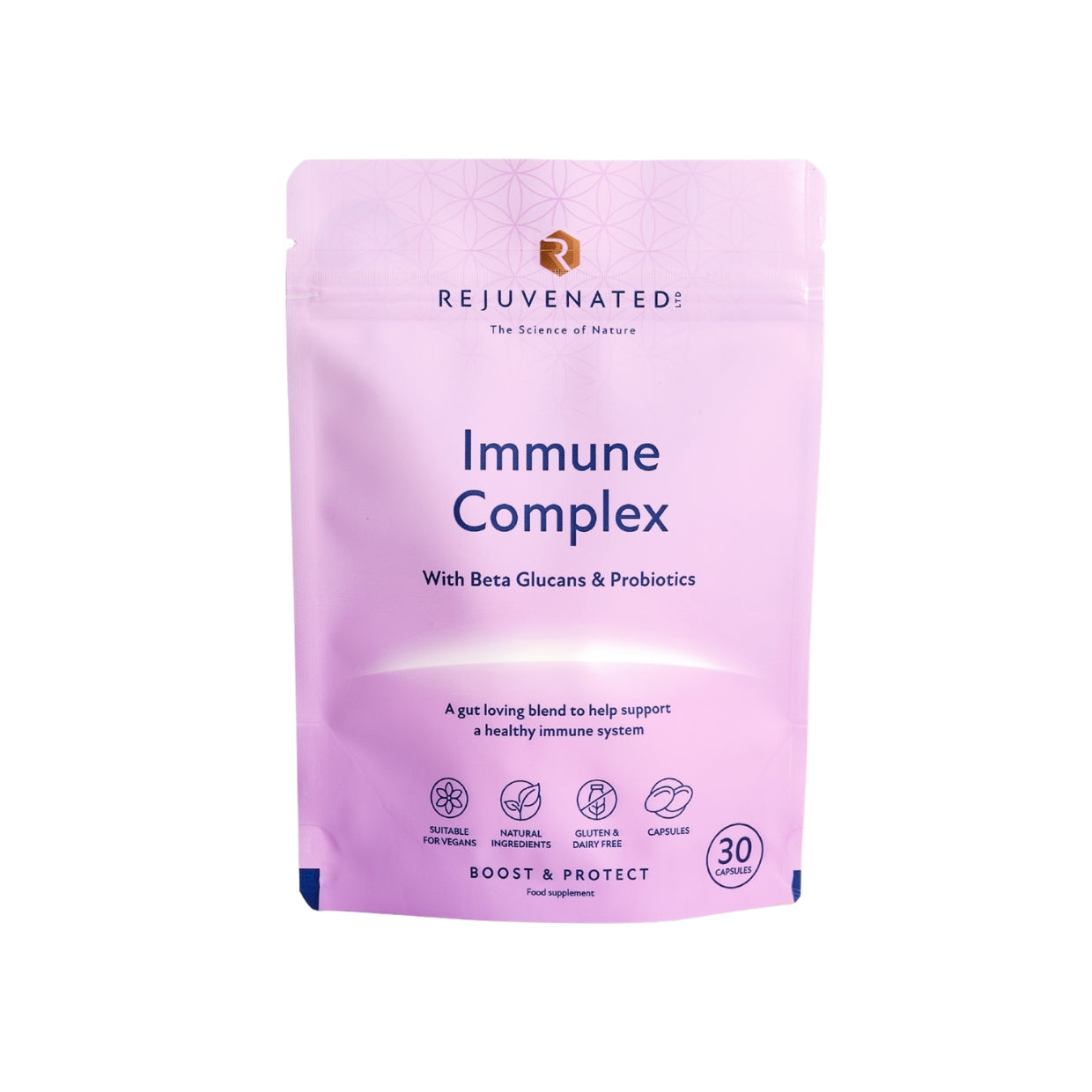 Rejuvenated Immune Complex with Prebiotics & Probiotics — 30 Capsules