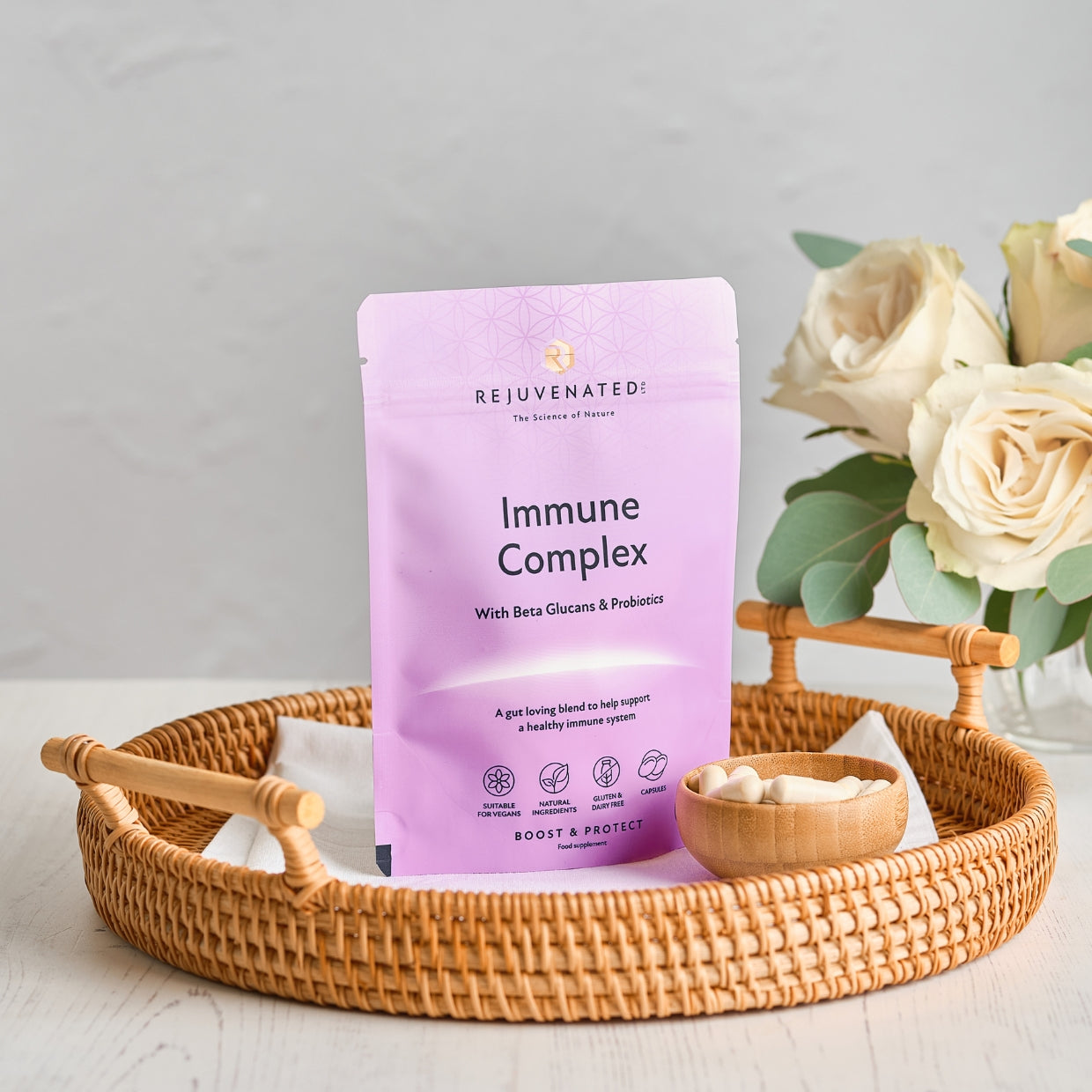Rejuvenated Immune Complex with Prebiotics & Probiotics — 30 Capsules