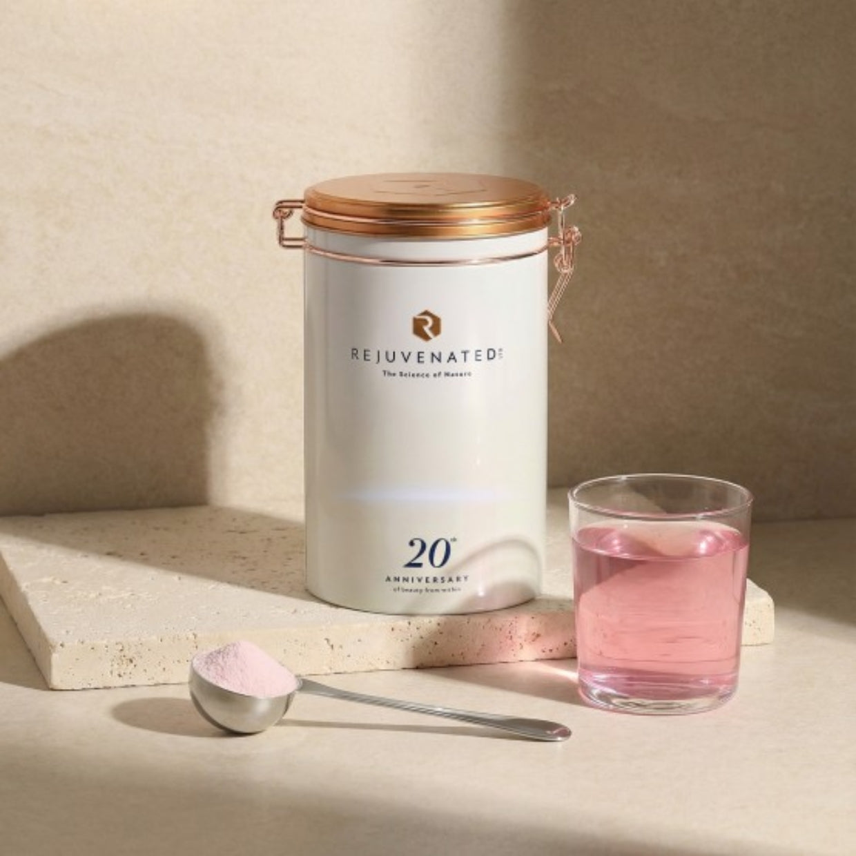 Rejuvenated Anniversary Storage Tin for Collagen Powder — 1 pc