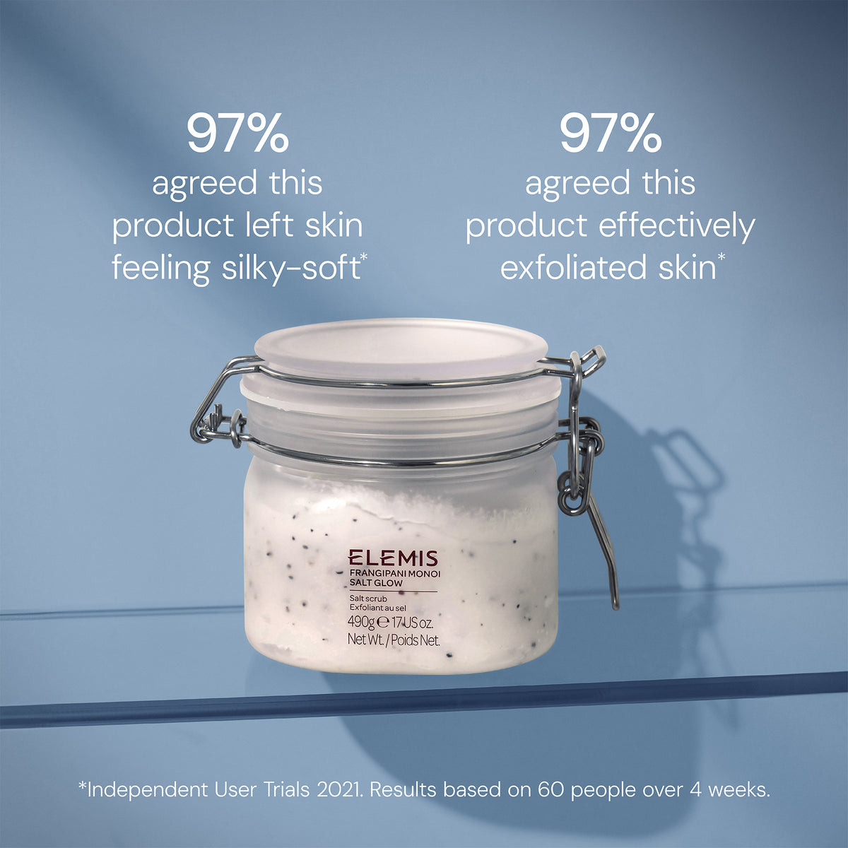 Elemis Frangipani Monoi Salt Glow — 1 x 490 g