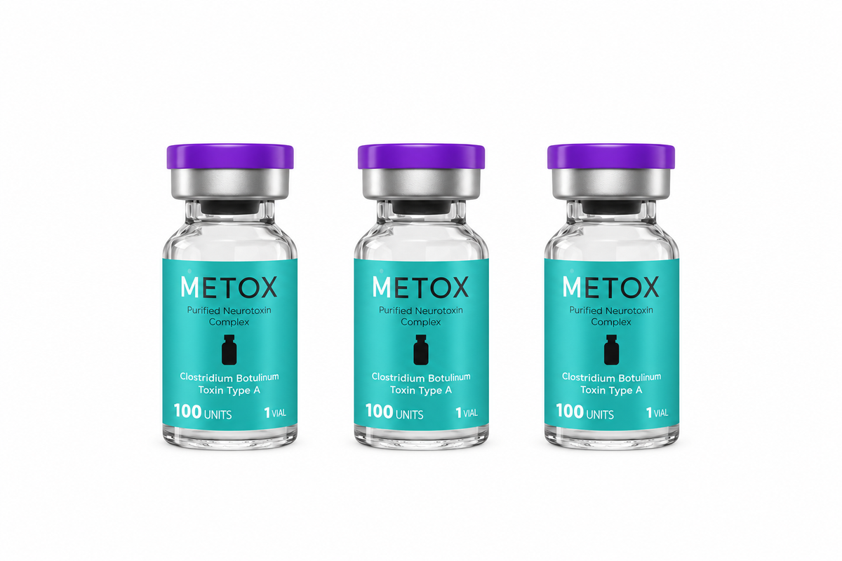 3 PCS - Metox Aesthetic Beauty Formula – 100 Units