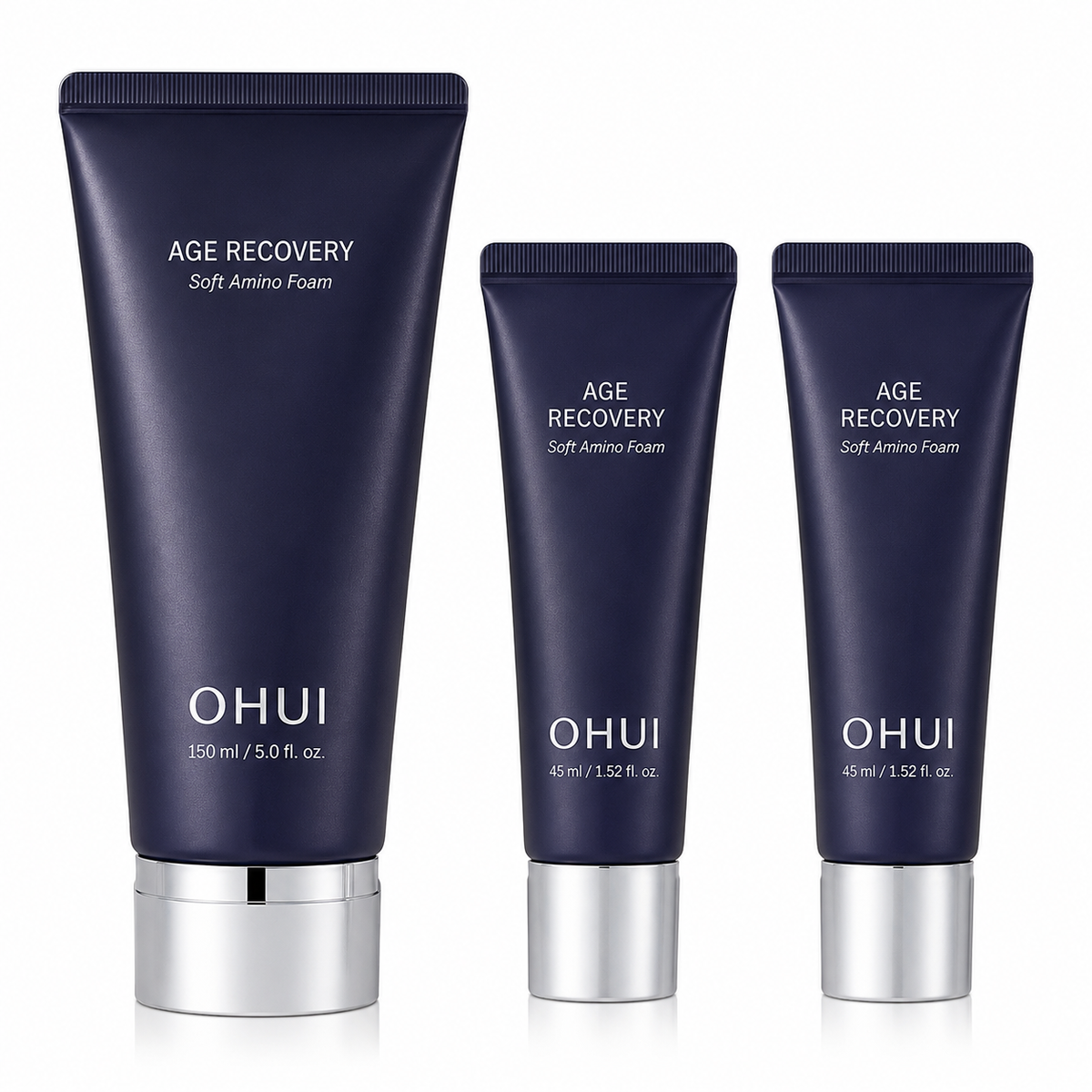 OHUI Age Recovery Soft Amino Foam Special Set — 570 g