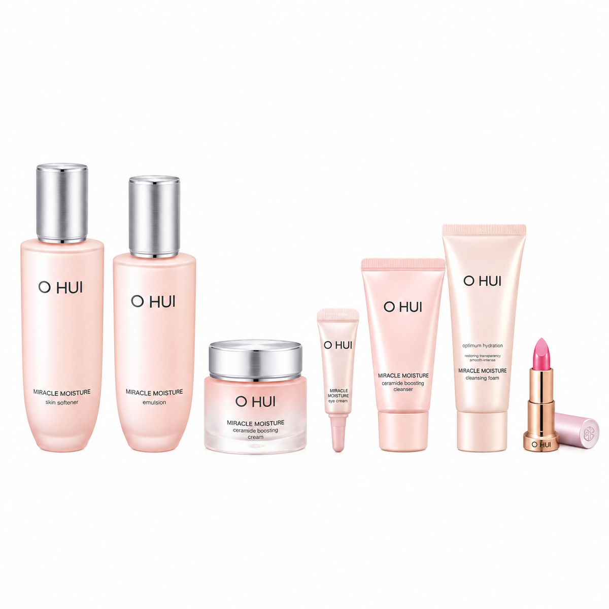 OHUI Miracle Moisture Pink Barrier Skin Softener Special Set — 780 g