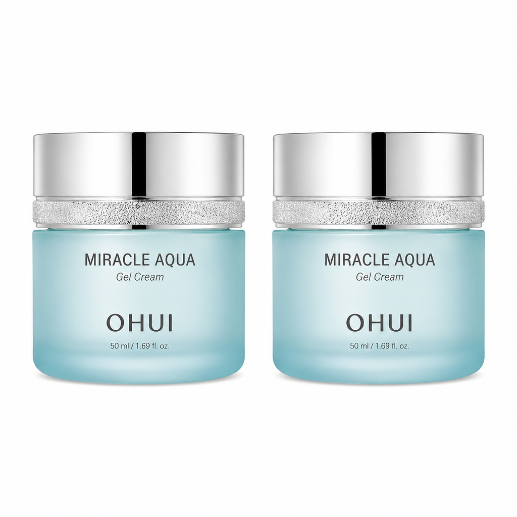 OHUI Miracle Aqua Gel Cream Duo Special Set