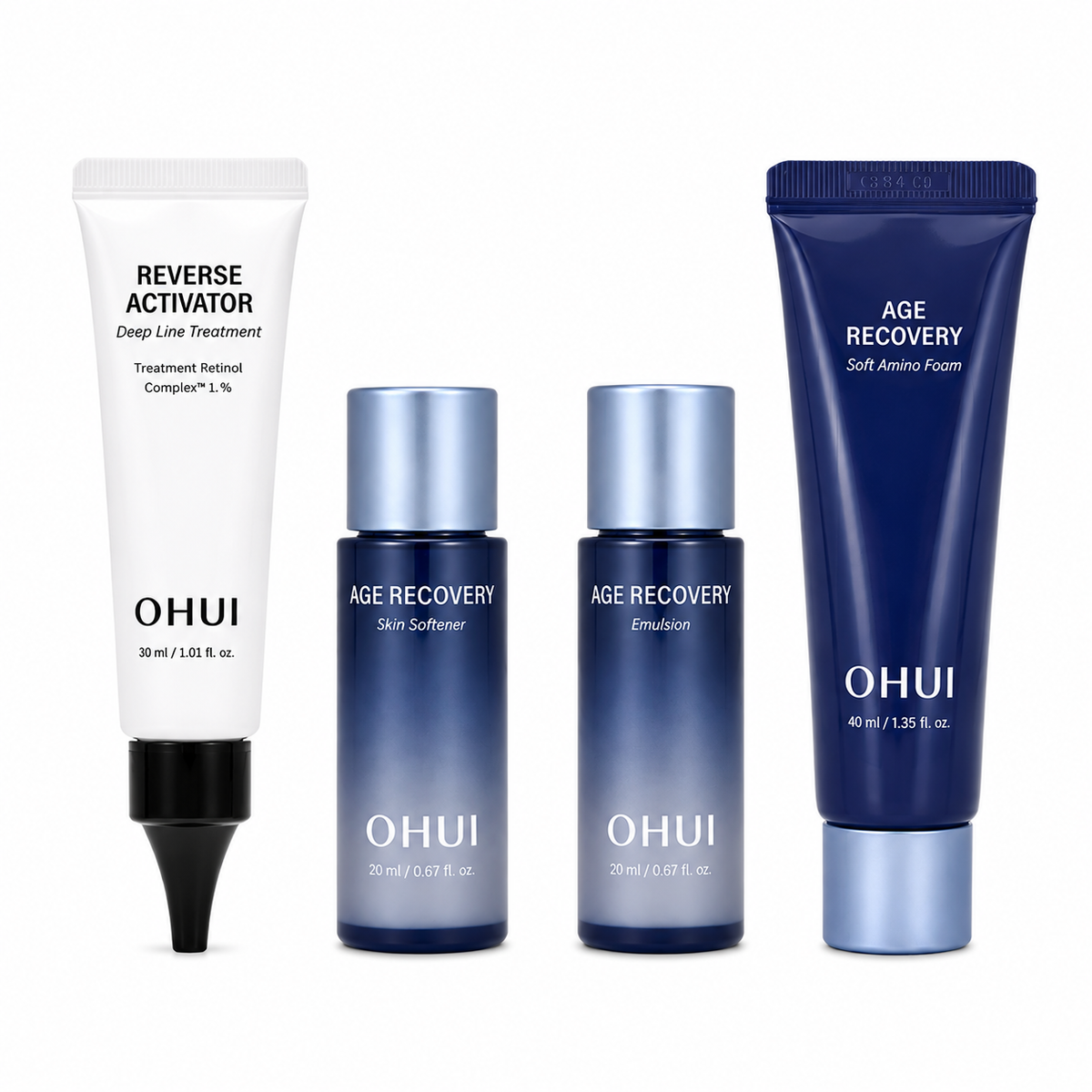 OHUI Reverse Activator Deep Line Treatment Special Set — 30 mL