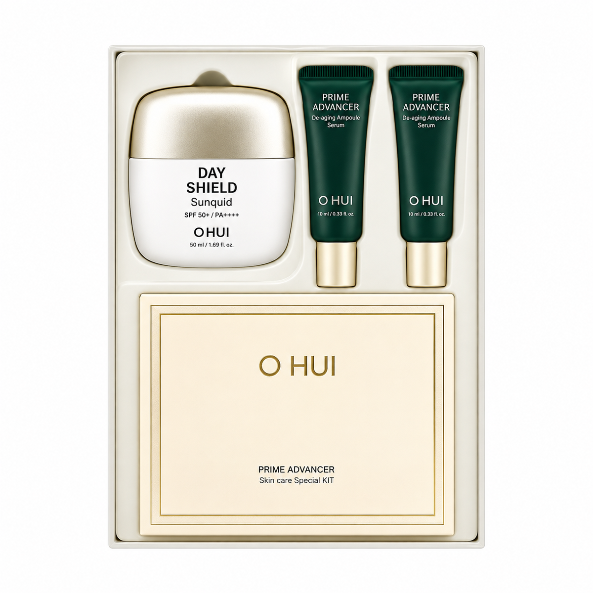 OHUI Day Shield Sunquid SPF50+ PA++++ Special Set