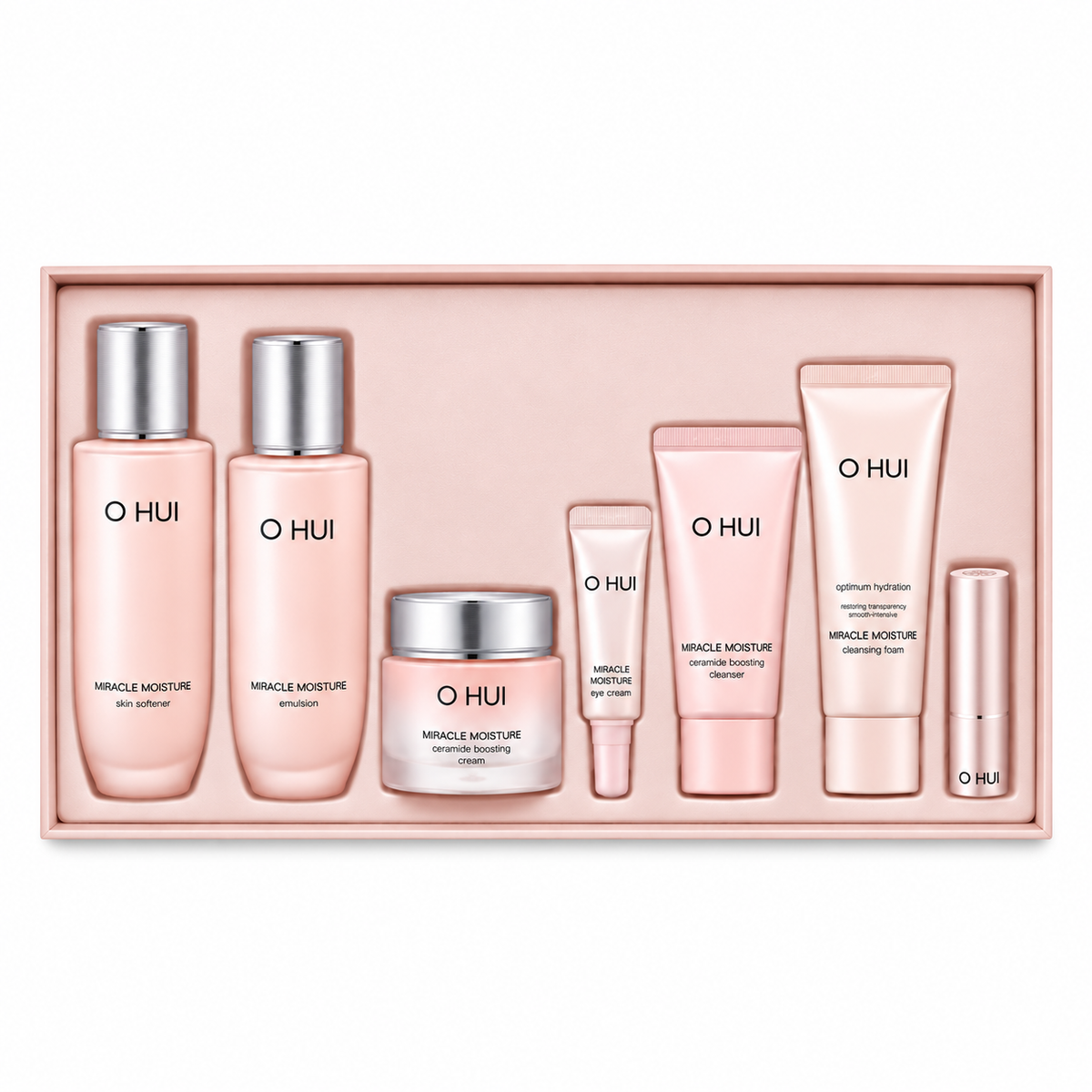 OHUI Miracle Moisture Pink Barrier Skin Softener Special Set — 780 g