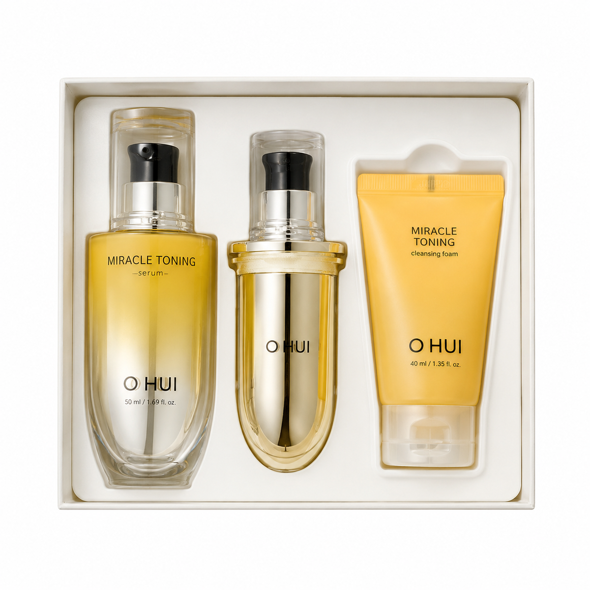OHUI Miracle Toning Glow Serum Special Set — 475 g