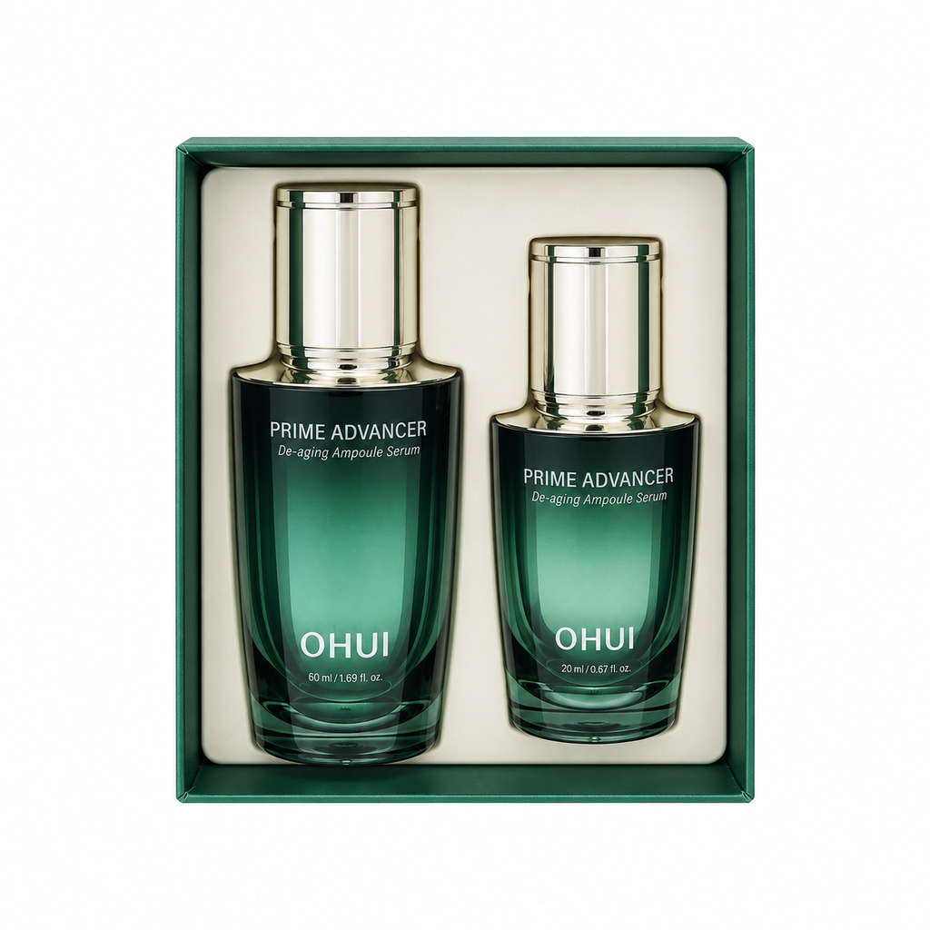 OHUI Prime Advancer De-Aging Ampoule Serum Double Edition