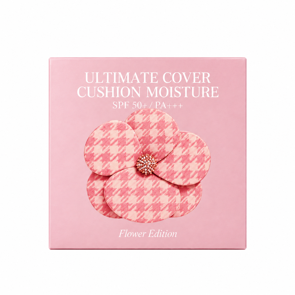 OHUI Ultimate Cover Cushion Moisture Flower Edition SPF50+ PA+++ — Shade 01 Milk Beige, 270 g