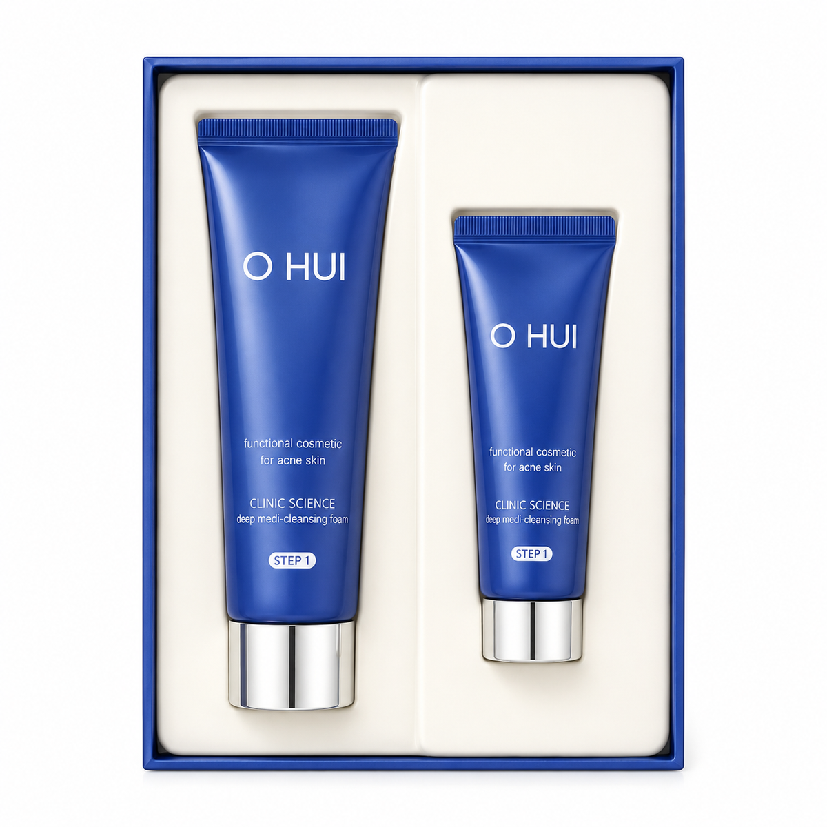 OHUI Clinic Science Deep Medi-Cleansing Foam Special Set — 120 mL + 40 mL