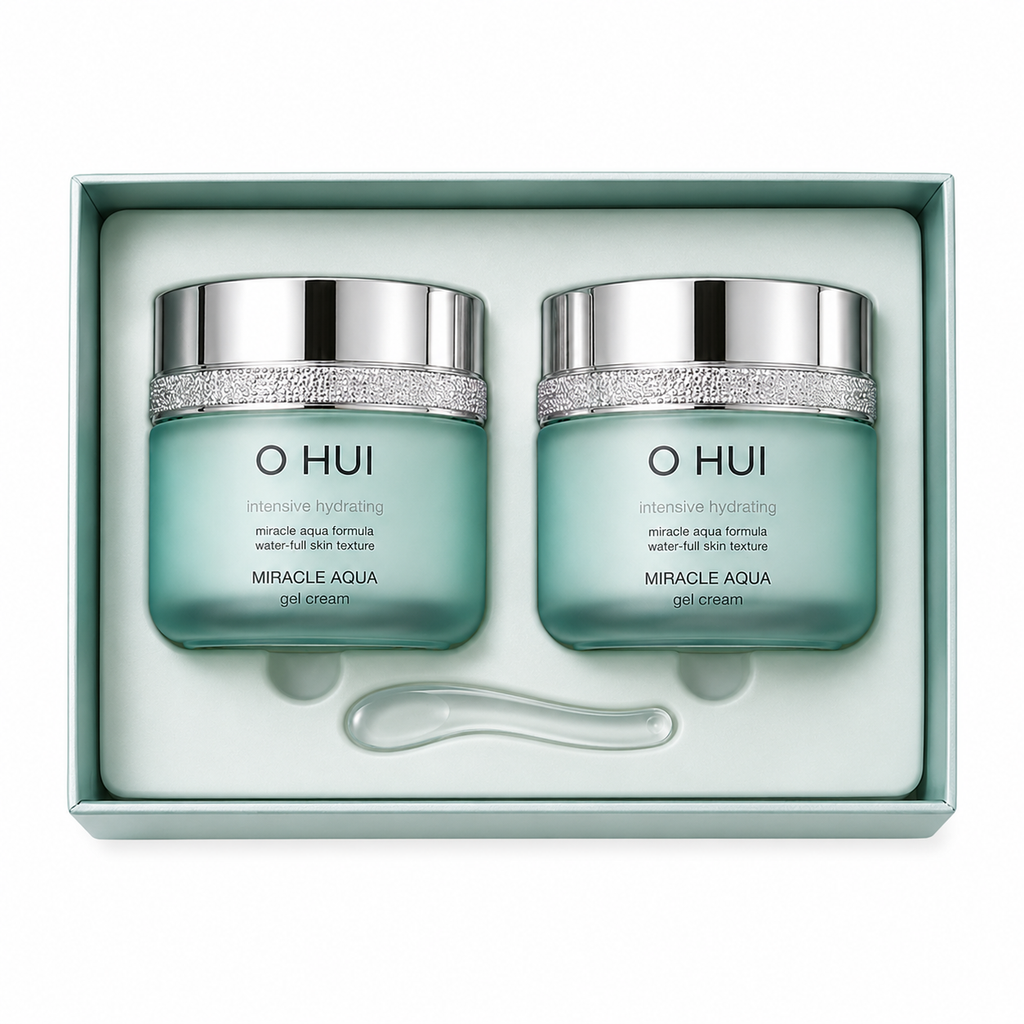 OHUI Miracle Aqua Gel Cream Duo Special Set