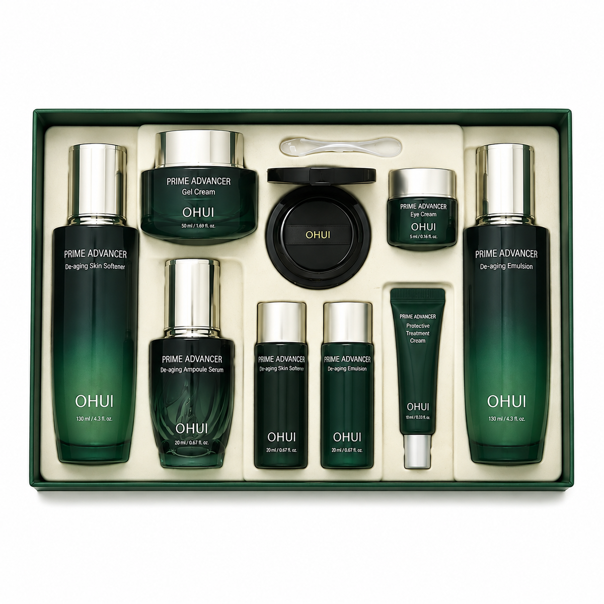 OHUI Prime Advancer De-Aging 3-Piece Special Set — 1300 g
