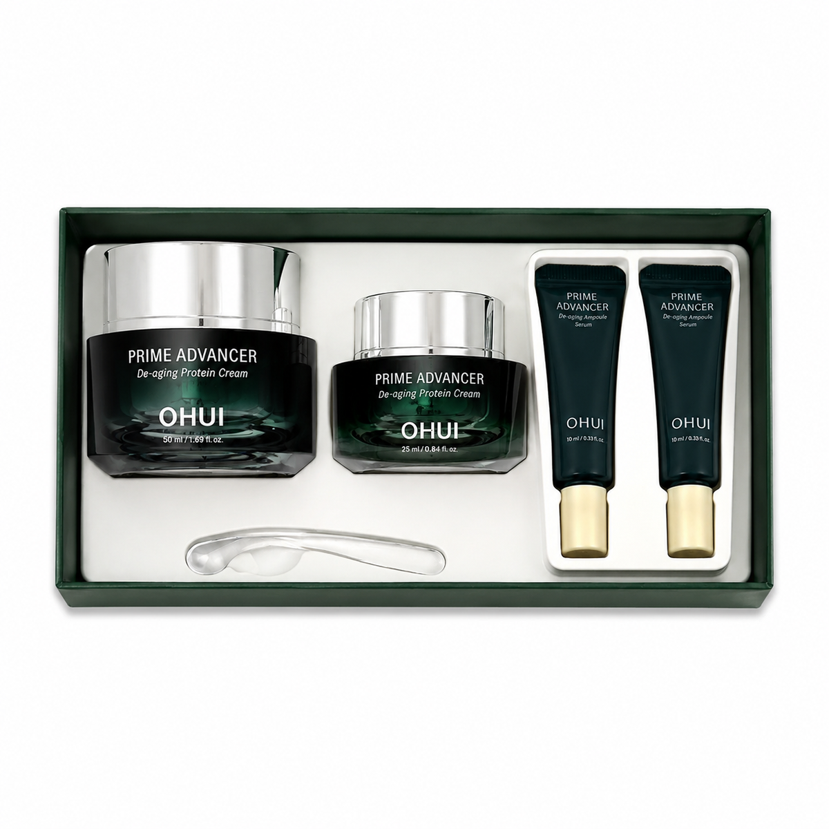 OHUI Prime Advancer De-Aging Protein Cream Special Set — 570 g