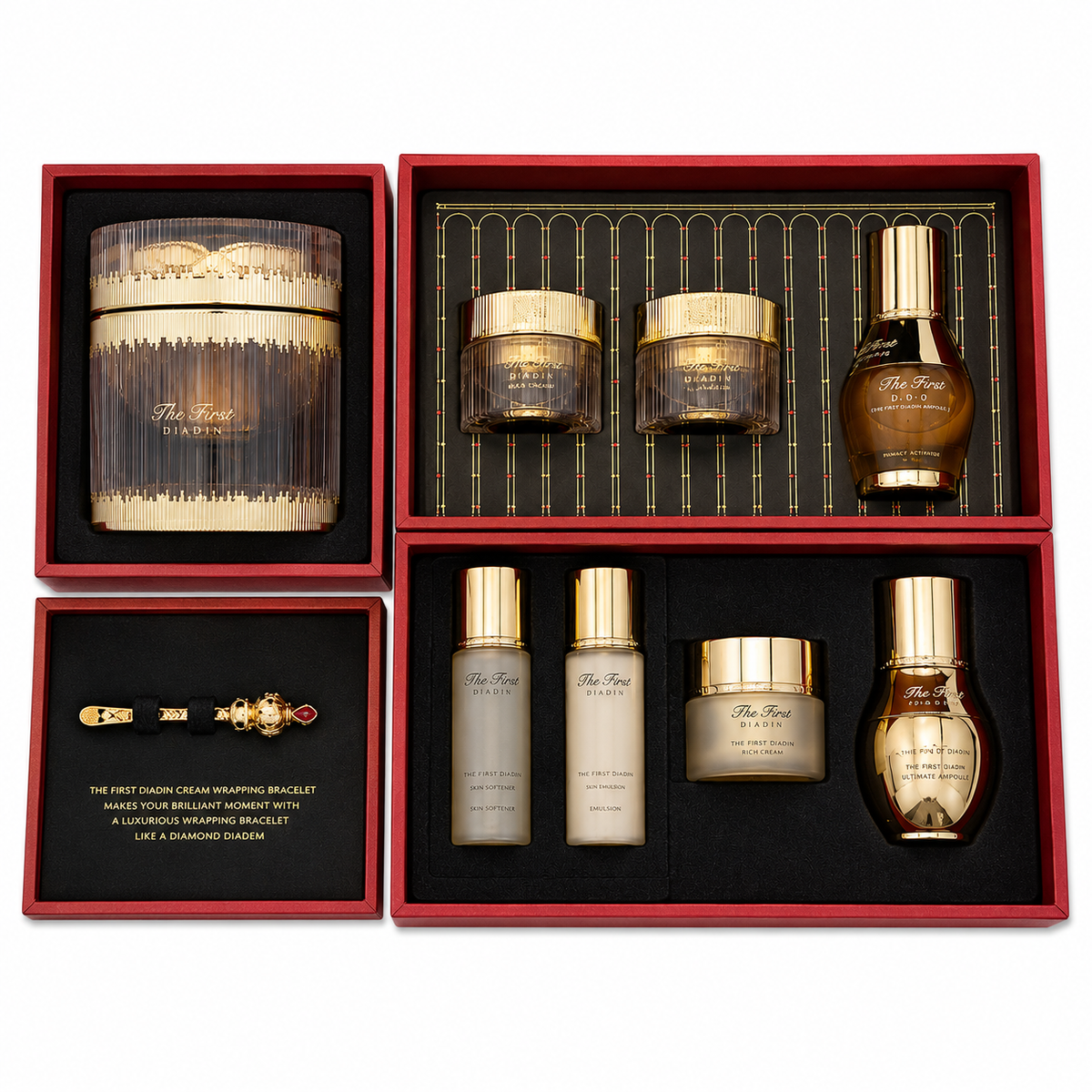 OHUI The First Diadein Solitaire Cream Special Set — 60 mL