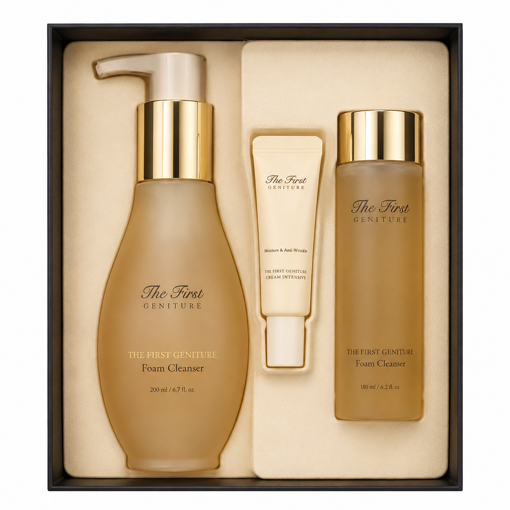 OHUI The First Geniture Foam Cleanser Special Set + Vitamin B
