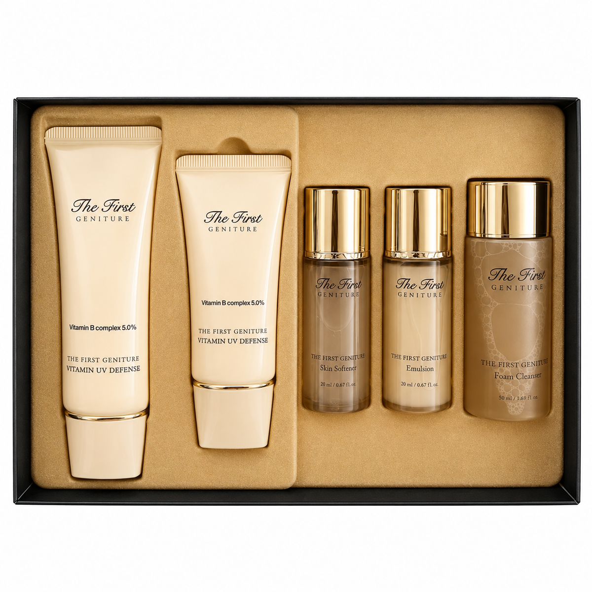 OHUI The First Geniture Vitamin UV Defense Special Set — 50 mL + 30 mL
