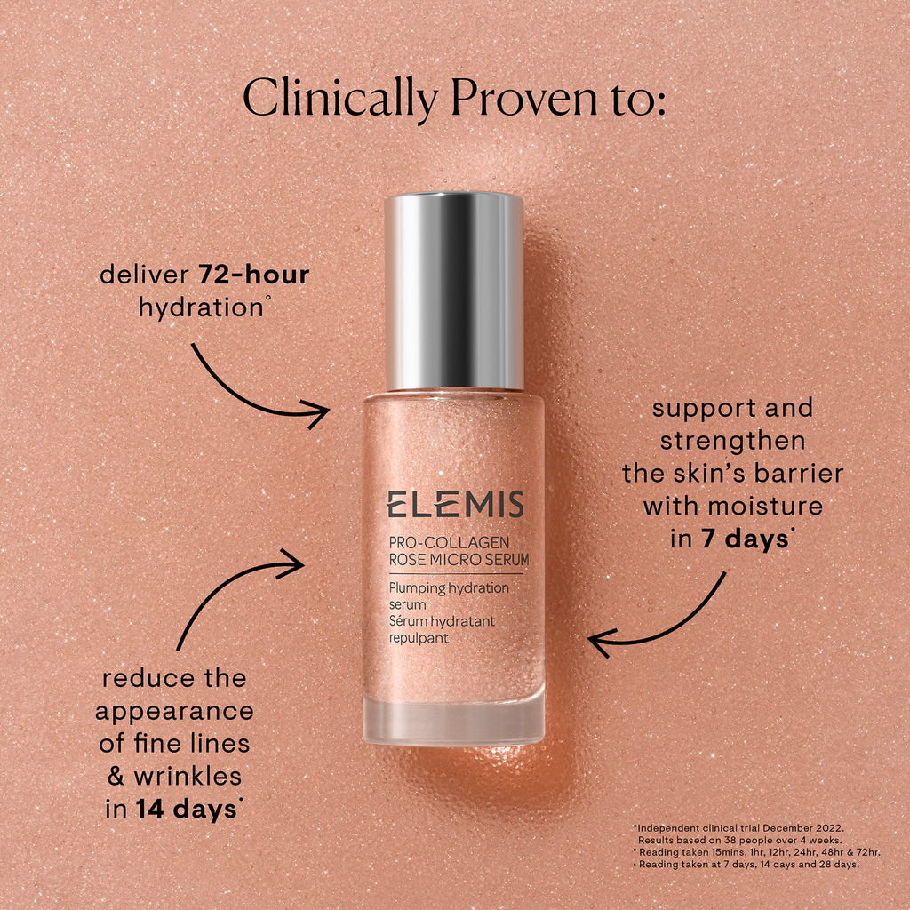 Elemis Pro-Collagen Rose Micro Serum — 1 x 30 mL