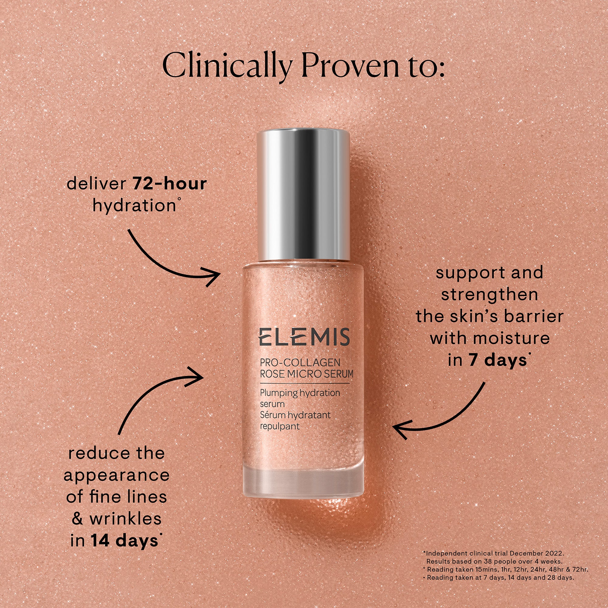 Elemis Pro-Collagen Rose Micro Serum — 1 x 30 mL