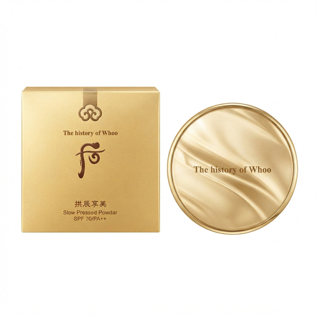 The History of Whoo Luxury Glow Pressed Powder Special Set SPF30 PA++ — Shade 23
