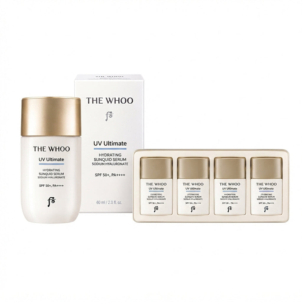 The History of Whoo UV Ultimate Hydrating Sunquid Serum Special Set SPF50+ PA++++ — 305 g