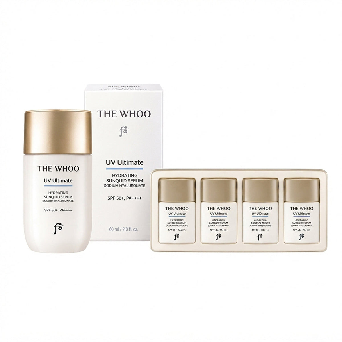 The History of Whoo UV Ultimate Hydrating Sunquid Serum Special Set SPF50+ PA++++ — 1 x 305 g