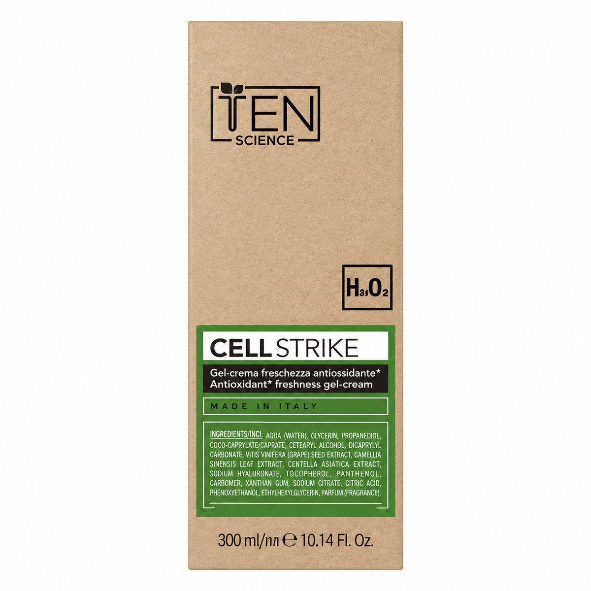 TEN SCIENCE Cell Strike Anti-Cellulite Draining Gel-Cream — 1 x 300 mL