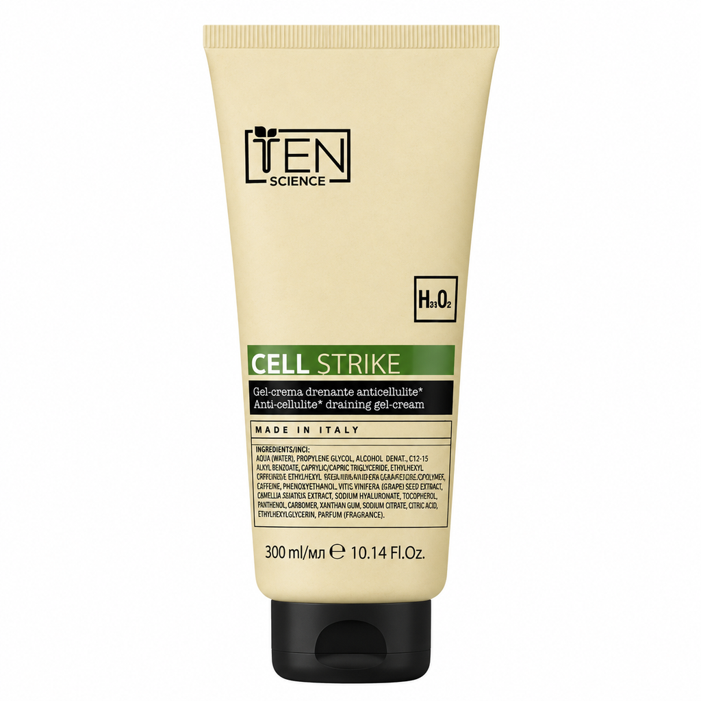 TEN SCIENCE Cell Strike Anti-Cellulite Draining Gel-Cream — 1 x 300 mL