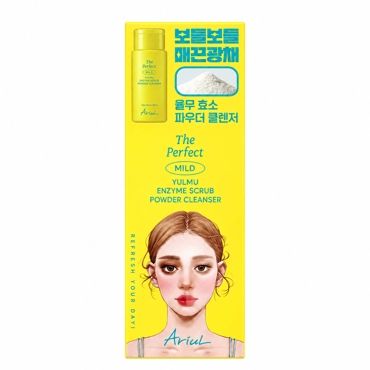 Ariul The Perfect Yulmu Enzyme Scrub Powder Cleanser — 55 g