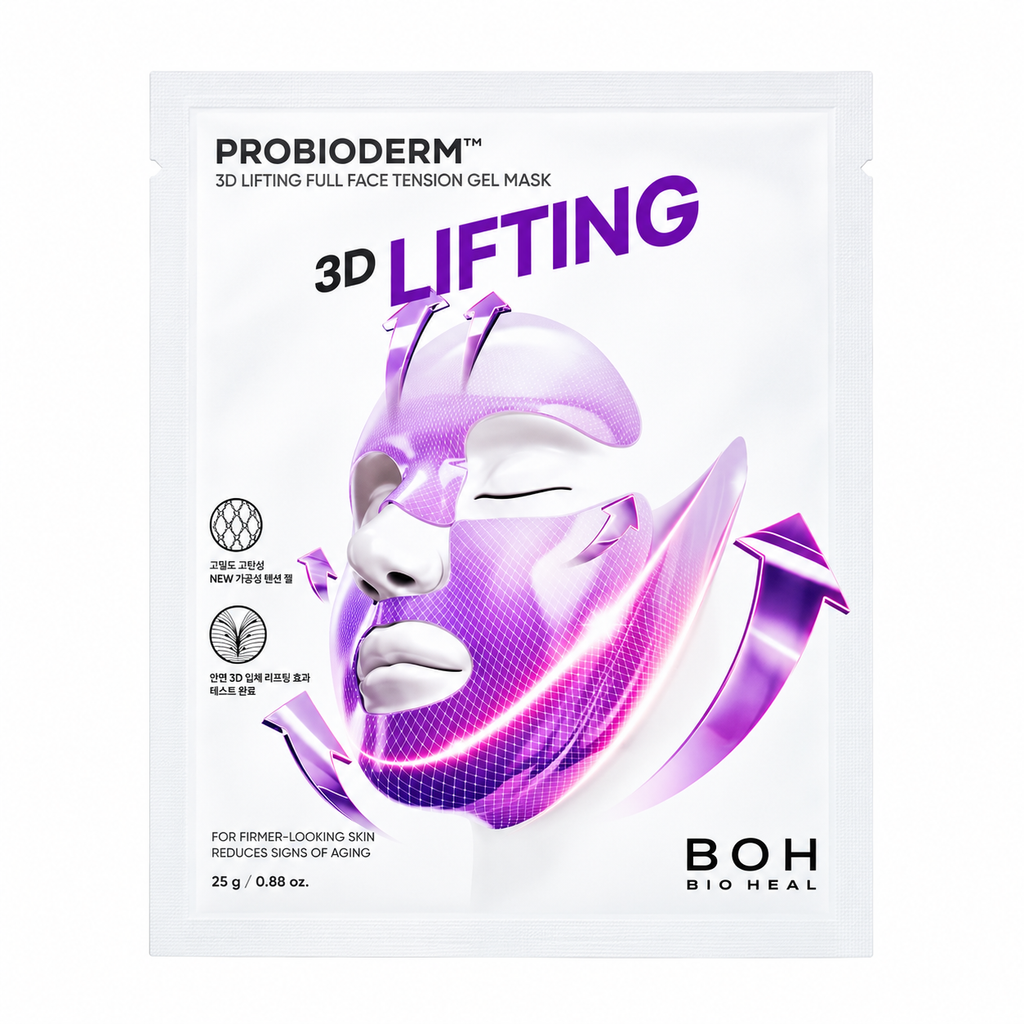 BIOHEAL BOH Probioderm 3D Lifting Full Face Tension Gel Mask — 25 g