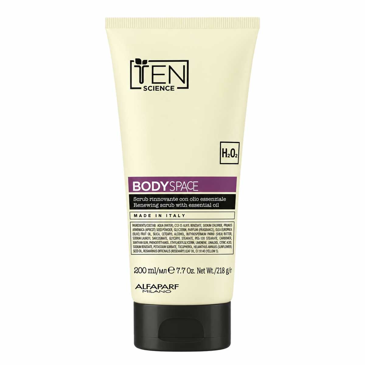 TEN SCIENCE Body Space Renewing Scrub with Lavender Essential Oil — 1 x 200 mL