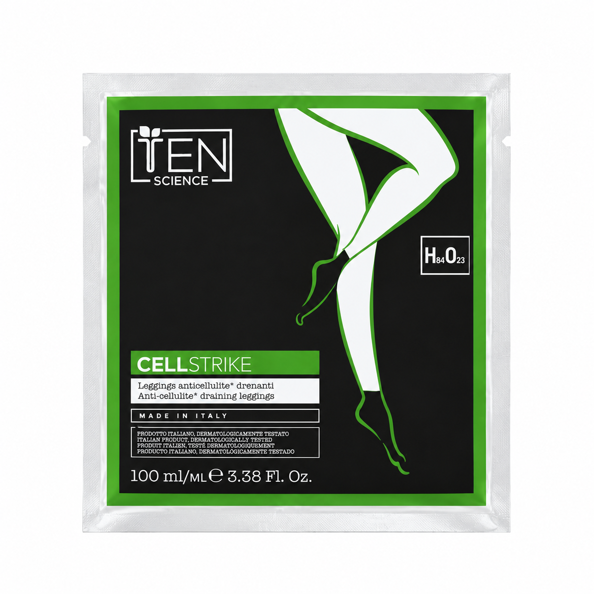 TEN SCIENCE Cell Strike Leggings Body Wrap — 3 Pieces